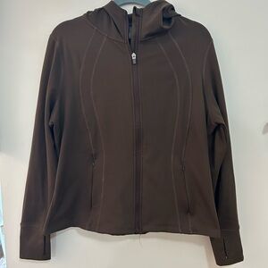 Danskin Chocolate Brown Women's Hooded Jacket